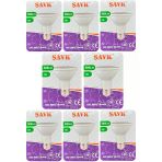 (8 Adet) Şavk 7W 6500K (Beyaz Işık) Par20 E27 Duylu (Kalın Duy) Led Spot Ampul