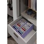 8 Bölmeli Dolap Çekmece Içi Düzenleyici Akordiyon Organizer L-00517 (1 Adet)