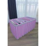 8 Bölmeli Dolap Çekmece Içi Düzenleyici Akordiyon Organizer L-00517 (3 Adet)