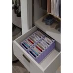 8 Bolmeli Dolap Ve Cekmece Ici Duzenleyici Akordiyon Organizer L-00517 (1 Adet)
