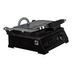 8 Dilim Elektrikli Saf Döküm Tost Makinesi (Döküm 30X23) - Siyah