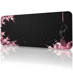 8 Farklı Desenli Baskılı Model Black Deer XXL Gaming Mouse Pad 70x30 cm – Dikişli Kenar, Kaymaz Taban, Dijital Tasarım, Hassas Takip, Ultra Geniş Oyuncu Mousepad (Sword 70x30 cm)