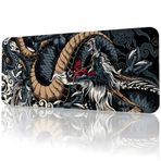 8 Farklı Desenli Baskılı Model Black Deer XXL Gaming Mouse Pad 90x40 cm – Dikişli Kenar, Kaymaz Taban, Dijital Tasarım, Hassas Takip, Ultra Geniş Oyuncu Mousepad (Dragon 90x40 cm)
