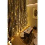 8 Fonksiyonlu 200 Led 10 Saçak Şerit Led 2x2 Perde İp Led