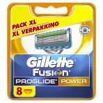 8 Gillette Fusion Proglide Power Tıraş Bıçağı Yeni Ve Orijinal