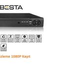8 KANAL 5MP P6 H265 AHD DVR Kayit Cihazı KD-1158