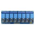 8 Kanal Dc 12V Röle Modül Ac 250V Dc 30V 10A Optokuplör Izolasyonlu Girişler Elektronik Anahtar Termostat Resiztans Motor Lamba Makine