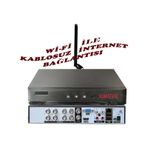 8 Kanal Wi-fi Bağlantılı 5 Mp H265+ Hıbrıt Araç, Insan Ve Yüz Tanımalı Xmeye Kayıt Cihazı