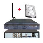 8 Kanal Wi-fi Ve 250 Gb Hdd'li 5 Mp H265+ Hıbrıt Araç, Insan Ve Yüz Tanımalı Xmeye Kayıt Cihazı
