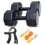8 KG DAMBIL X 2 ADET + AYARLANABİLİR SAYAÇLI EL YAYI + SAYAÇLI ATLAMA İPİ