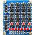 8 LED'li 4x4 Keypad Modül - Tuş Takımı Modül