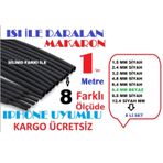 8 Li Set Kablo Onarma Isıyla Daralan Boru Makaron Yalıtım Tamir