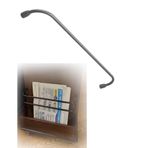 8 mm Alüminyum Alaşımlı Yuvarlak Boru - Dolap Korkuluk için Çok Amaçlı Dekoratif Çubuk, Minimalist Kitaplık Bölmesi ve Mobilya Destek Çubuğu, 23,6 inç Uzunluk, Renk 5, Kendin Yap Projeleri için İdeal