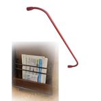 8 mm Alüminyum Alaşımlı Yuvarlak Boru - Dolap Korkulukları, Minimalist Kitaplık Bölmeleri ve Mobilya Destek Çubukları için Çok Yönlü Dekoratif Çubuk (Renk 1, 23,6 inç Uzunluk)