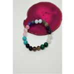 8 MM MALAHİT, PEMBE KUVARS, DUMANLI KUVARS, HAVLİT, TURKUAZ, AY TAŞI, YILDIZ, LABRADORİT, LAPİS LAZULİ, AKUAMARİN DOĞAL TAŞ BİLEKLİK