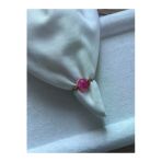 8 Mm Pembe Akik Ayarlanabilir Bakır Tel Yüzük