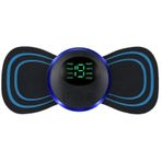 8 Modlu Mini Sarjli Kelebek Lcd Ekran Ems Boyun Omuz Kol Sirt Elektrikli Masaj Banti Kas Stimulatoru