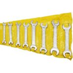 8 Parça Anahtar Takımı Seti Ağzı Açık Çift Taraflı 6-22MM 6X7-8X9-10X11-12X13-14X15-16X17-18X19-20X22 Araba Motorsiklet Bisiklet Tamiri Somun Sıkma Aparatı İngiliz Anahtarı