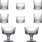 8 Parça Meşrubat Bardağı Çerezlik ve Dondurmalık Kase Set