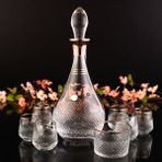 8 Parça Zemzem Takımı - Vizyon Dekor Platin - Gümüş