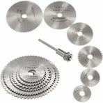8 Parrça Gravür Testere Gri Ahşap Oyma Kesme Seti Çelik Ahşap Kesici Testere Seti Dremel benzeri