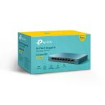 8 Port 10-100-1000 Mbps Switch Metal Kasa Ls108g