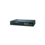 8-Port 10/100/1000Mbps + 2 100/1000X Sfp Managed Ethernet Switch
