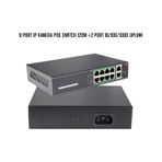 8 Port Poe Switch 2 Port Uplink İp Kamera Poe Switch
