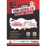 8.SINIF 1.DÖNEM TEK YÜREK SERİSİ NARTEST YAYINLARI 4 LÜ TÜM DERSLER DENEME 2023 LGS SINAVINA UYGUN OLARAK MART BASIMDIR 1.DÖNEM KONULARINI İÇERMEKTEDİR.