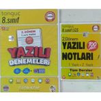 8.Sınıf 2.Dönem Yazılıya Hazırlık Denemeleri Ve Yazılı Notları 2 Kitap Set Tonguç Akademi