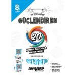 8. Sınıf 2024-2025 Matematik Güçlendiren 20 Konu Tarama Denemesi - Ankara Yayıncılık