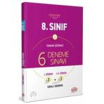 8. Sınıf 6 Deneme Sınavı Tamamı Çözümlü / Kolektif / Editör Yayınevi / 9786052804933
