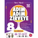 8. Sınıf Adım Adım Zirveye Fen Bilimleri Soru Bankası - Newton Yayınları