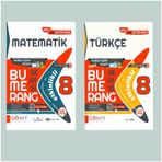 8.sınıf Bumerang Etkinlikli Türkçe Ve Matematik Soru Bankası Seti Gün&ay Yayınları