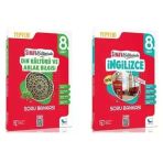 8.sınıf Din Kültürü + İngilizce Soru Bankası Sınav Kalitesinde 2 Kitap