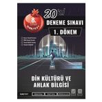 8. Sınıf Din Kültürü ve Ahlak Bilgisi 1. Dönem Mod 20 Deneme - Nartest Yayınları