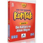 8. Sınıf Din Kültürü ve Ahlak Bilgisi 28 Kontak Deneme PRF Paraf Yayınları