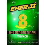 8. Sınıf Enerji Türkçe Deneme Sınavı 8+8 On Altılı Palme Yayınları
