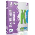 8. Sınıf Fen Bilimleri Kolay Orta Branş Deneme - 1. Kitap