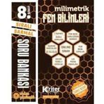 8. Sınıf Fen Bilimleri Milimetrik Soru Bankası-Kriter Akademi Yayınları