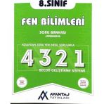 8. Sınıf Fen Bilimleri Soru Bankası+Denemeler-Avantaj Yayınları