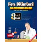 8. Sınıf Fen Bilimleri Tamamı Video Çözümlü 20 Deneme-Altın Oran Yayınları