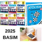 8.sınıf Fenomen Matematik Fasikül + Arı Atölyem Matematik Set Priz Tutucu Hediye