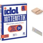 8.sınıf Idol Matematik Konu Özetli Etkinlikli Soru Bankası+Telefon Tutucu+Çözüm Ayıracı - LGS Hazırlık