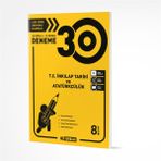 8.Sınıf İnkılap Tarihi 30 Deneme Hız Yayınları