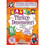 8. Sınıf Kankam Türkçe Denemeleri / Selim Tanrıverdi / Akademi Çocuk Yayınları