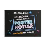 8. Sınıf LGS 1. Dönem Sayısal Bölüm Poster Notlar - KR Akademi Yayınları