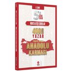 8. Sınıf LGS Anadolu Karması Türkiye Geneli 5 li Deneme Benim Favorim Yayınları