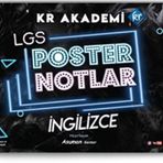 8. Sınıf LGS İngilizce Poster Notlar-KR Akademi Yayınları