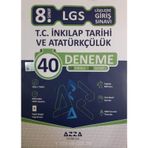 8. Sınıf Lgs İnkılap Tarihi 40 Deneme-Azza Yayıncılık